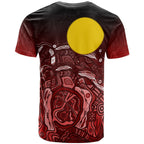 kids-aboriginal-t-shirt-red-landscape