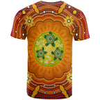 aboriginal-kid-t-shirt-turtle-circle-dot-painting-art