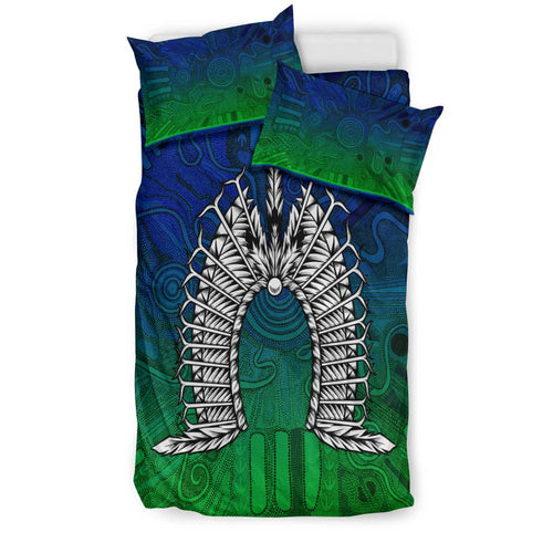 torres-strait-islander-bedding-set-dhari-mask