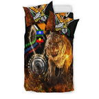 wests-tigers-naidoc-week-bedding-set-version-aboriginal-tiger-3d