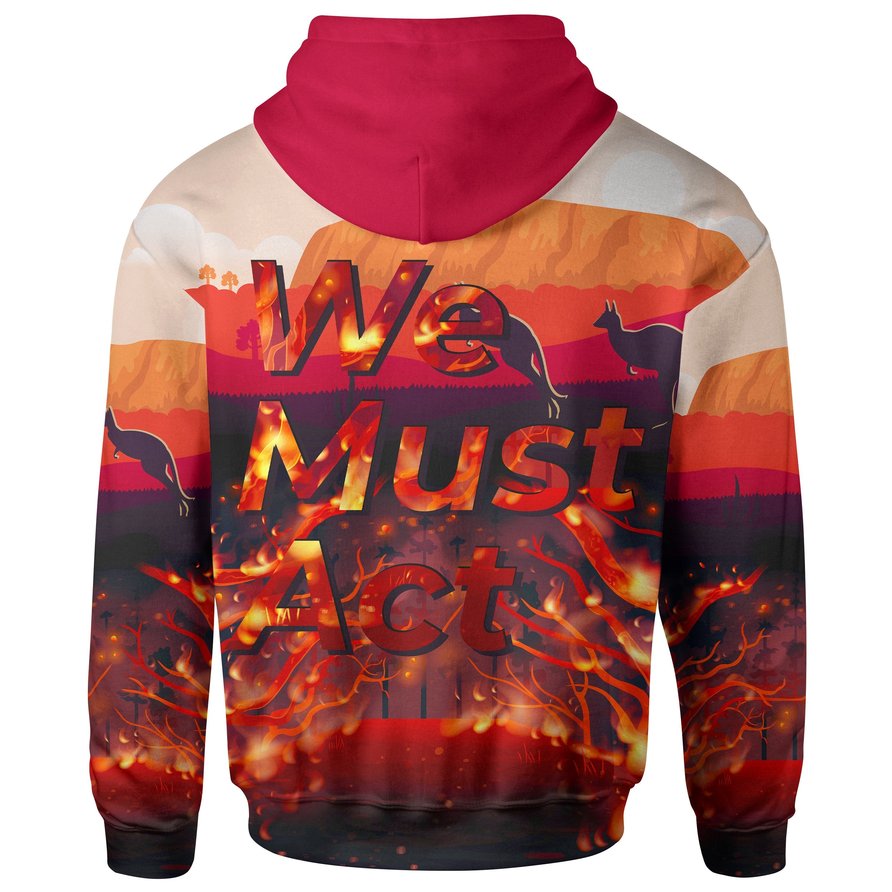 hoodie-koala-bushfire-hoodie-pray-for-australia
