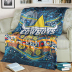 naidoc-week-cowboys-premium-blanket-aboriginal-dot-painting