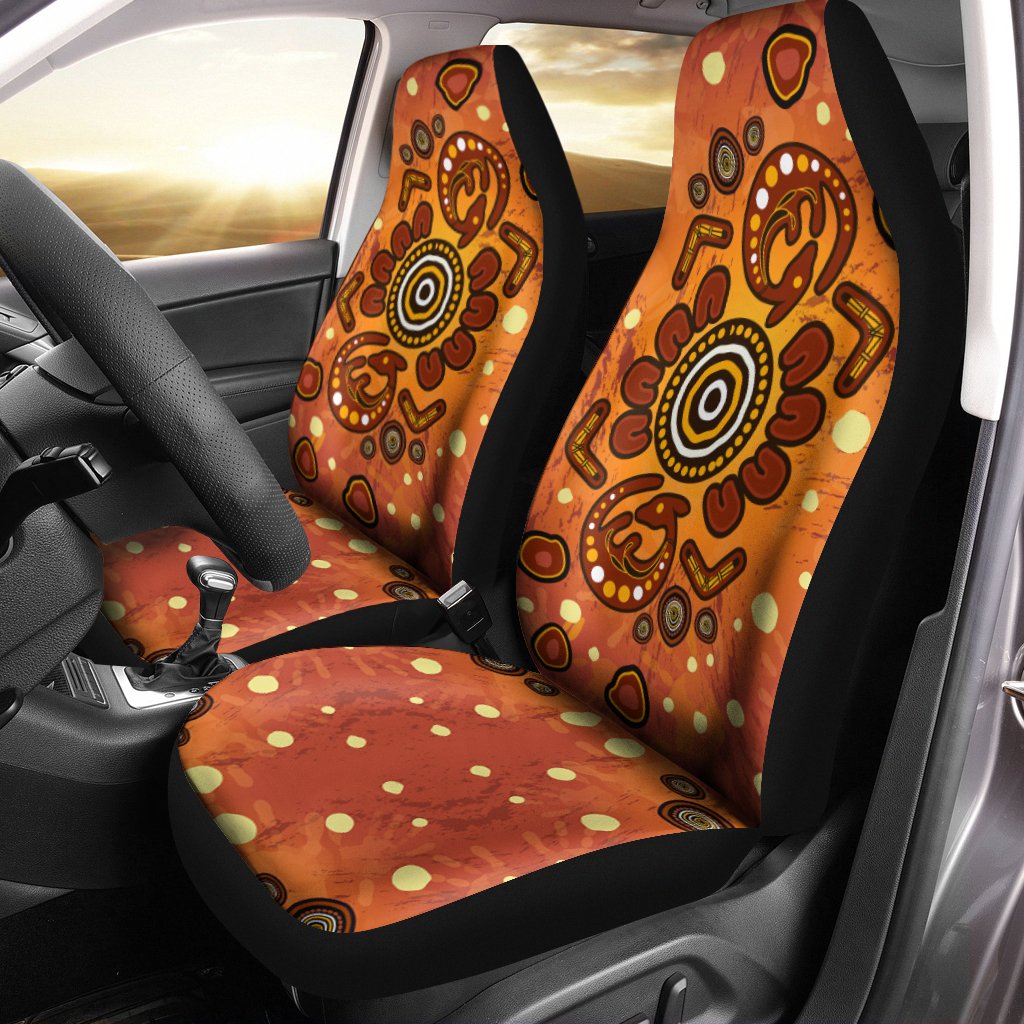 aboriginal-car-seat-covers-baby-kangaroo-and-dot-painting-patterns