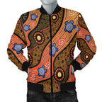 bomber-jacket-aboriginal-dot-unique-style-turtle