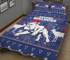 western-bulldogs-quilt-bed-set-christmas-ugly-style