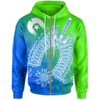 torres-strait-islander-zip-up-hoodie-dhari-mask-ocean-style