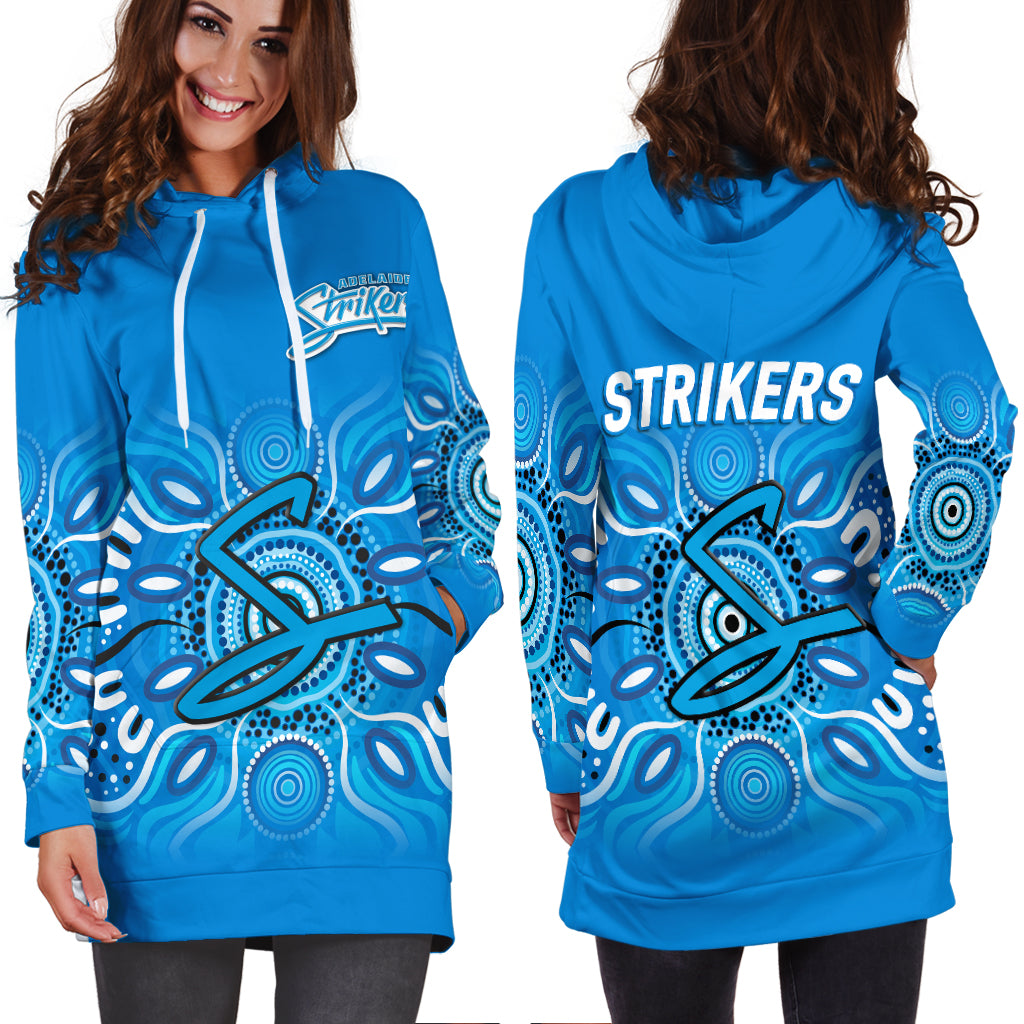 Adelaide Strikers Aboriginal Cricket 2022 Hoodie Dress - LT12