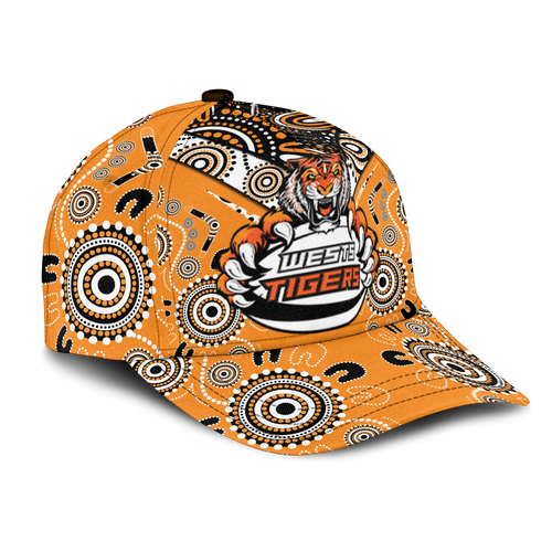 Wests Tiger Rugby Aboriginal Pattern Cap - LT2