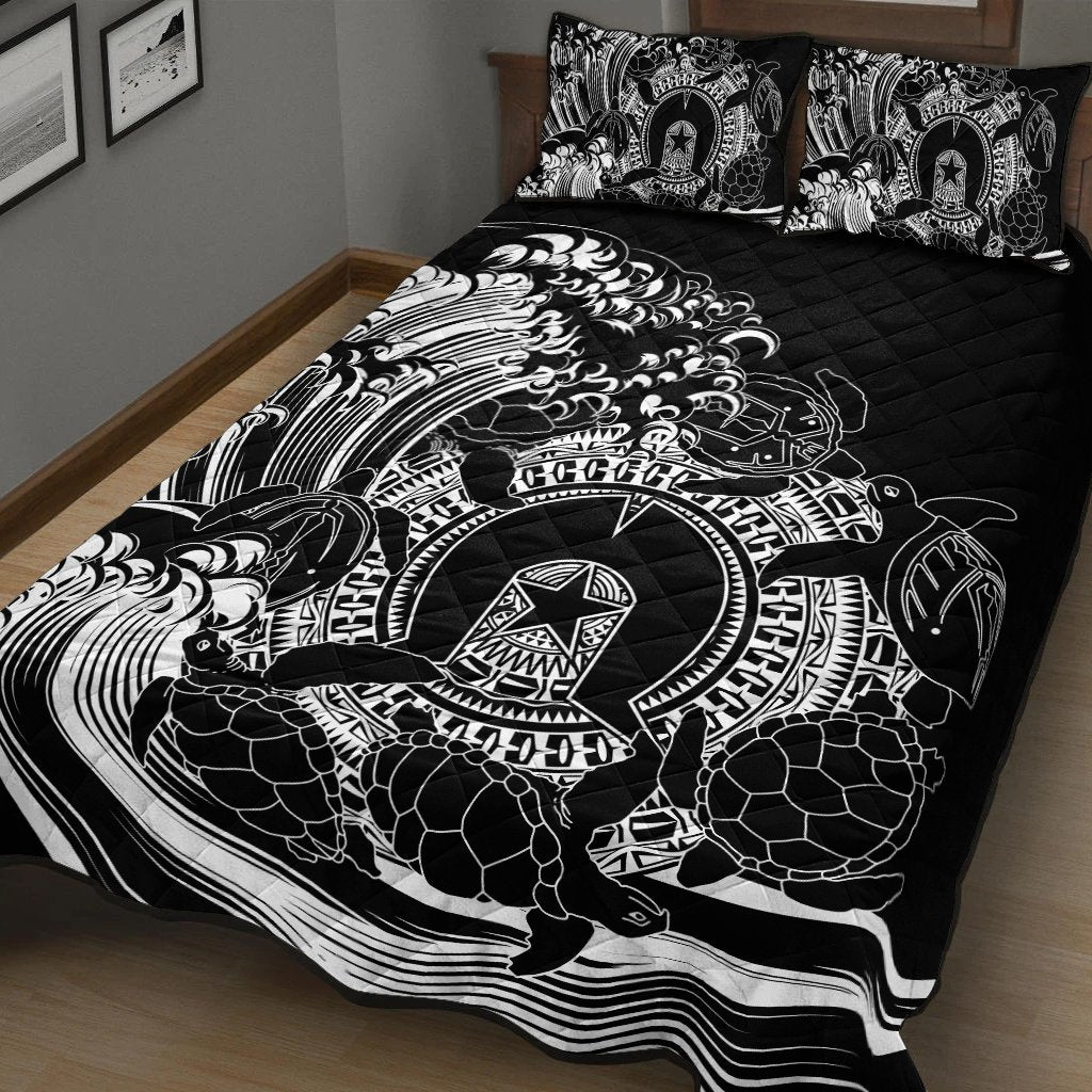 aboriginal-quilt-bed-set-torres-strait-islands-in-wave-black