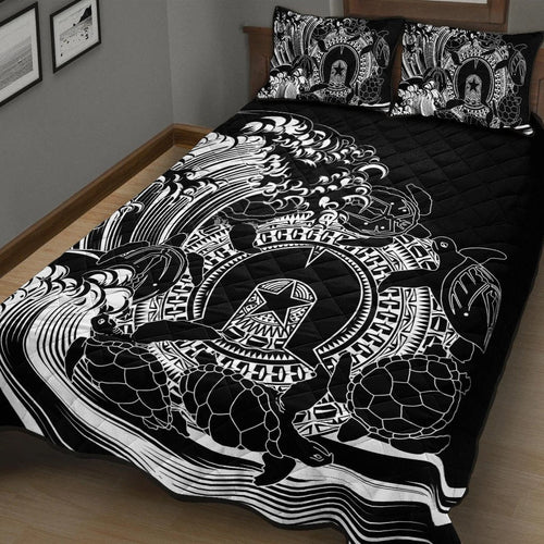 aboriginal-quilt-bed-set-torres-strait-islands-in-wave-black