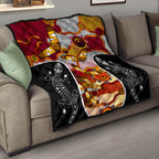 premium-quilt-aboriginal-dot-painting-lizard-quilt