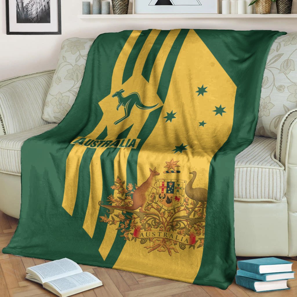 premium-blanket-australia-kangaroo-sign-national-color