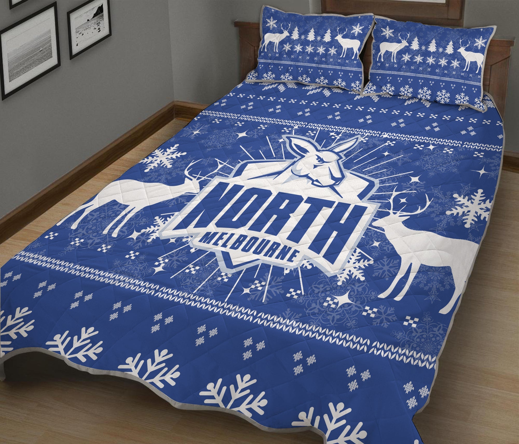 north-melbourne-quilt-bed-set-christmas-ugly-style