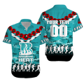 (Custom Personalised) Brisbane Heat ANZAC 2022 Hawaiian Shirt Camouflage With Poppy