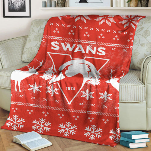 sydney-swans-blanket-christmas-ugly-style