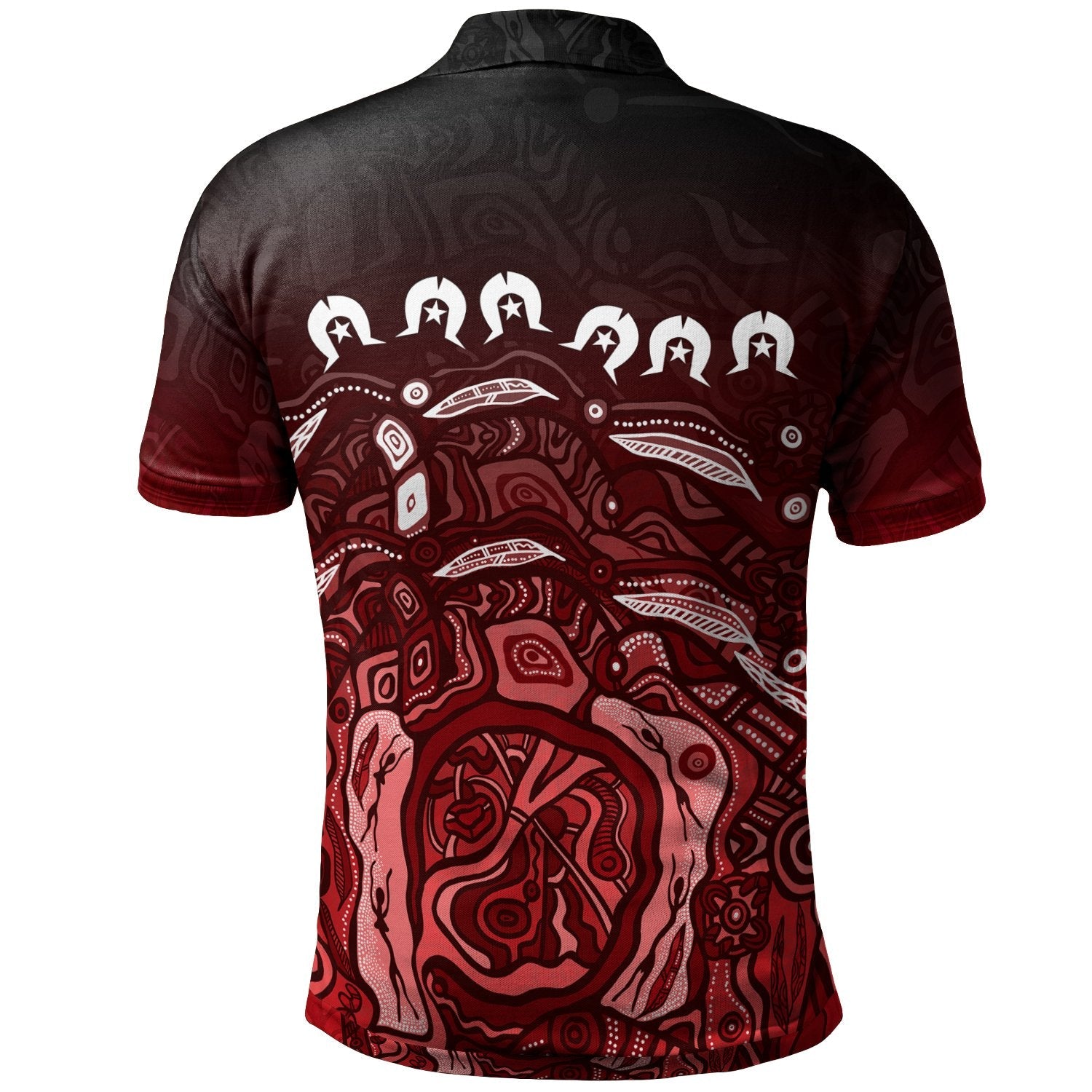 custom-torres-strait-islands-polo-shirt-red