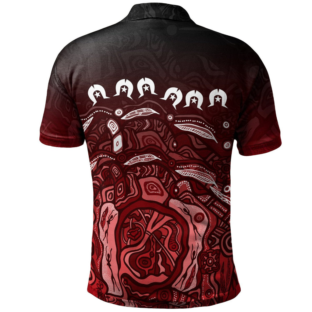 custom-torres-strait-islands-polo-shirt-red