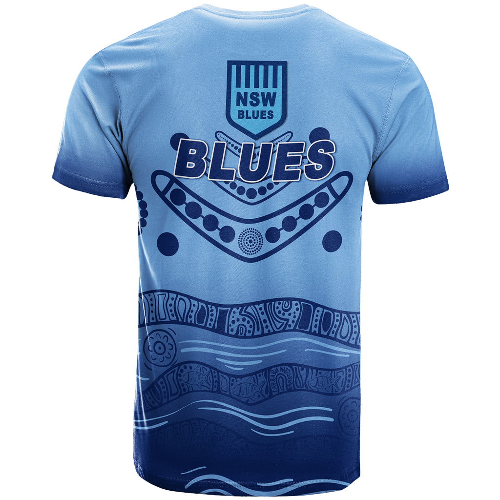 New South Wales Blues Aboriginal Indigenous T-Shirt - LT12