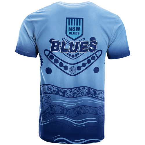 New South Wales Blues Aboriginal Indigenous T-Shirt - LT12