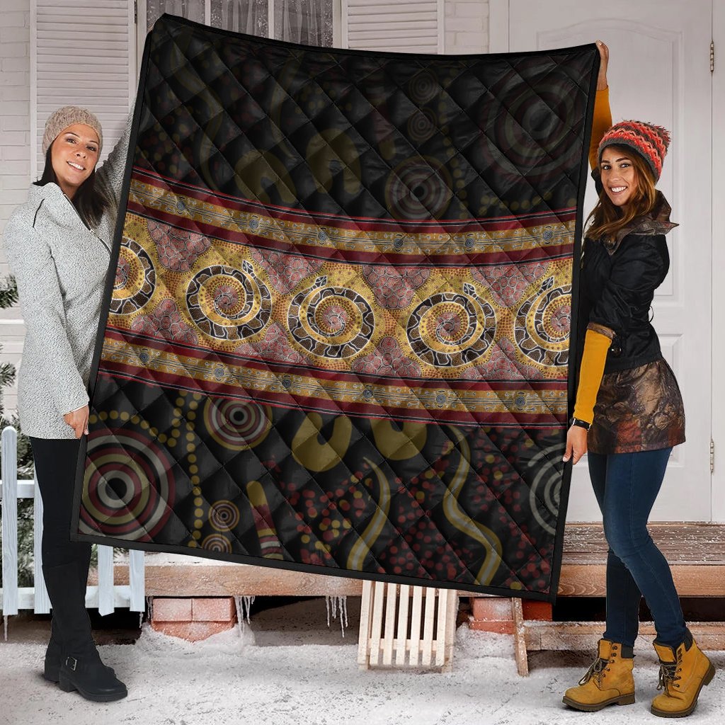 quilts-snake-dot-panting-art