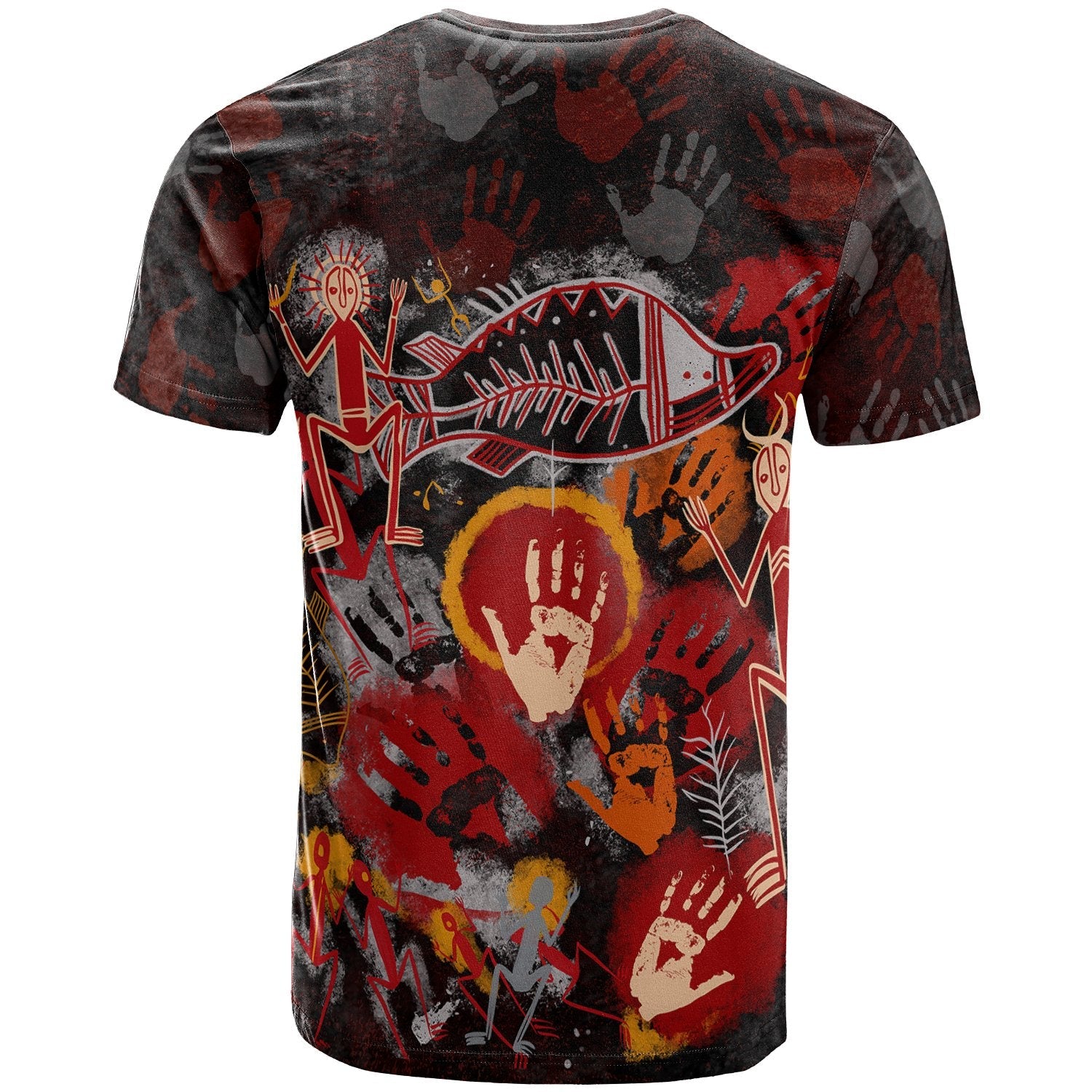 aboriginal-t-shirts-indigenous-fish-hand-art