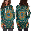 hoodie-dresses-aboriginal-green-dot-painting-with-earth