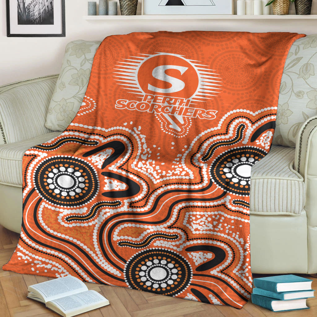 perth-scorchers-blanket-aboriginal-art