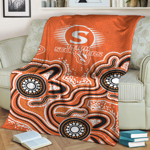 perth-scorchers-blanket-aboriginal-art