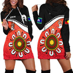 naidoc-week-2022-hoodie-dress-torres-strait-islander-version-red-aboriginal-the-dhari