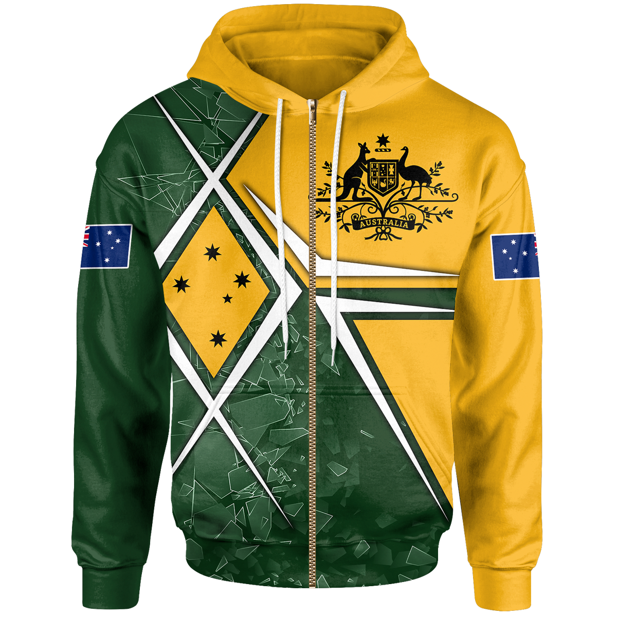 zip-up-hoodie-aussie-flag-green