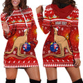 custom-personalised-australia-christmas-hoodie-dress-aboriginal-kangaroo