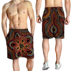 aboriginal-men-shorts-aboriginal-dot-painting-flowers-style-ver02