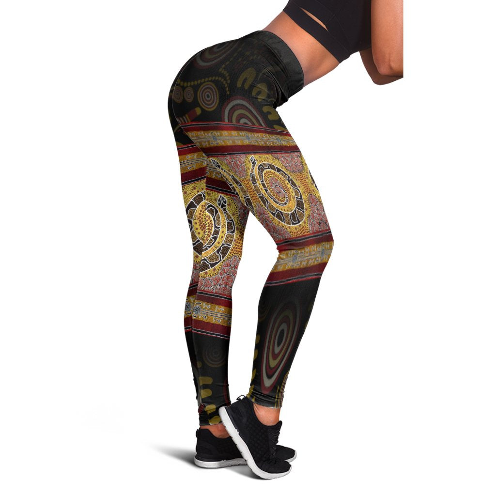 leggings-snake-dot-panting-art