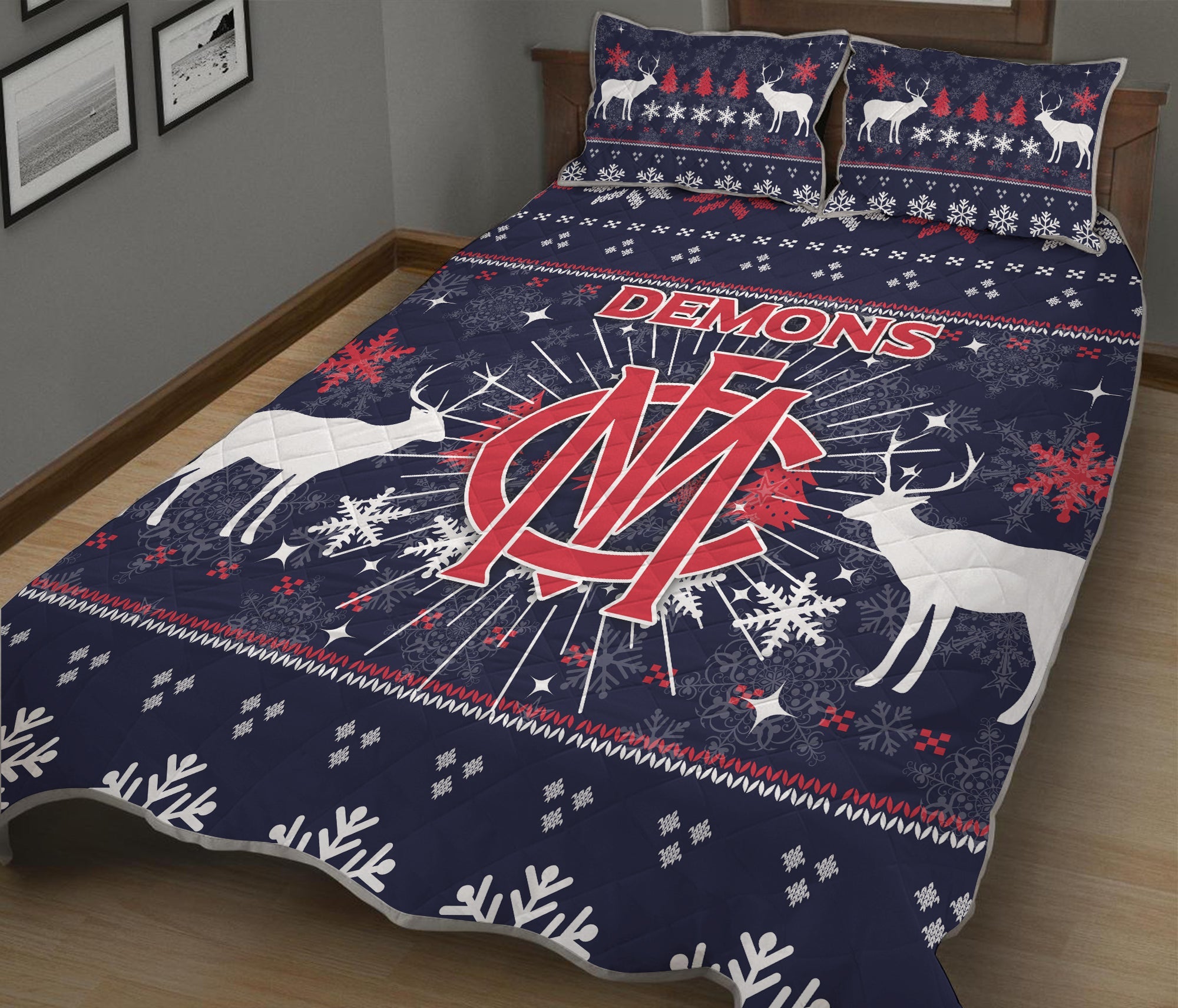 demons-quilt-bed-set-christmas-ugly-style