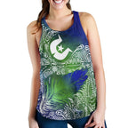 Torres Strait Islander Women's Racerback Tank - Feather Torres Aether BN15T - Vibe Hoodie