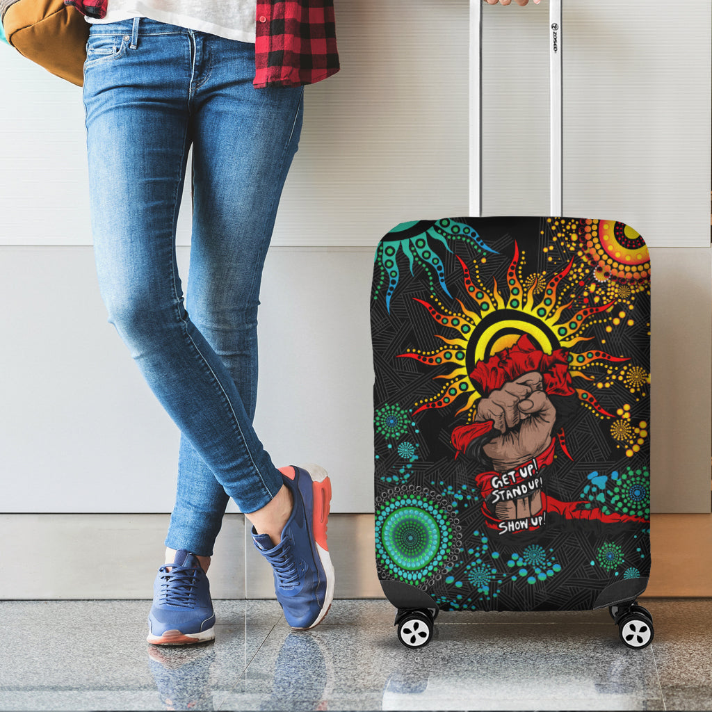 NAIDOC Week 2022 Aboriginal Art Unique Luggage Covers - LT12