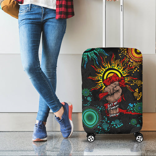 NAIDOC Week 2022 Aboriginal Art Unique Luggage Covers - LT12