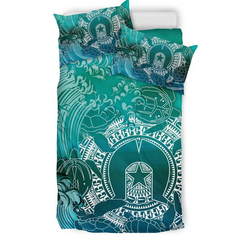 customaboriginal-bedding-set-torres-strait-islands-in-wave