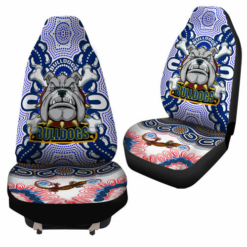 bulldogs-rugby-indigenous-car-seat-cover-canterbury-bankstown-super-berries-aboriginal-footprint