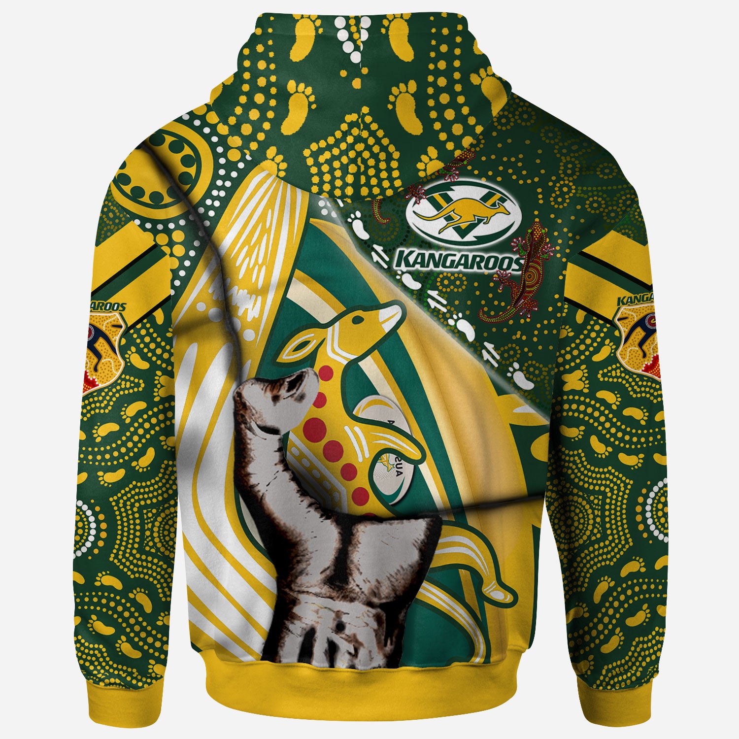 australian-kangaroos-rugby-patronage-hoodie-custom-the-kangaroos-bloods-in-my-veins-indigenous-aboriginal-hoodie
