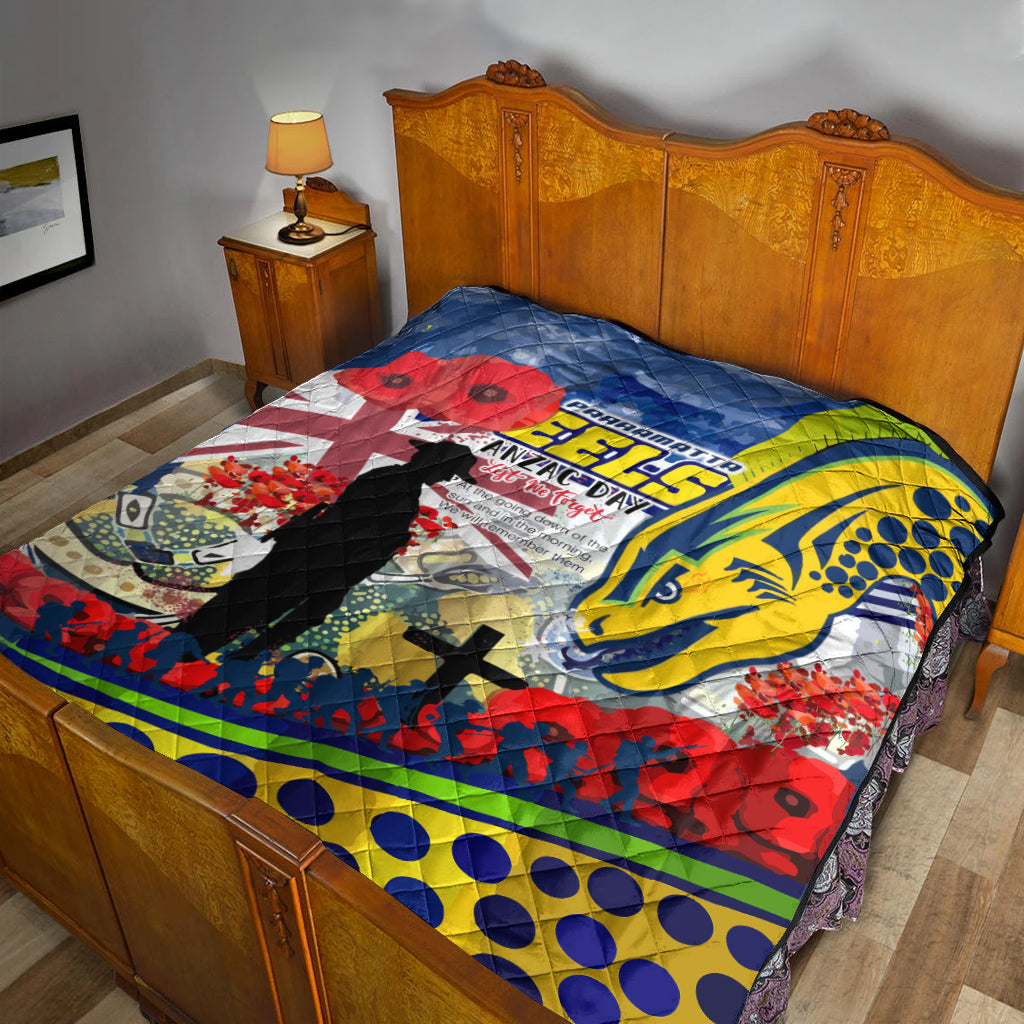 eels-rugby-australia-anzac-day-quilt-custom-remembrance-lest-we-forget-eels-with-anzac-poppy-watercolour-style