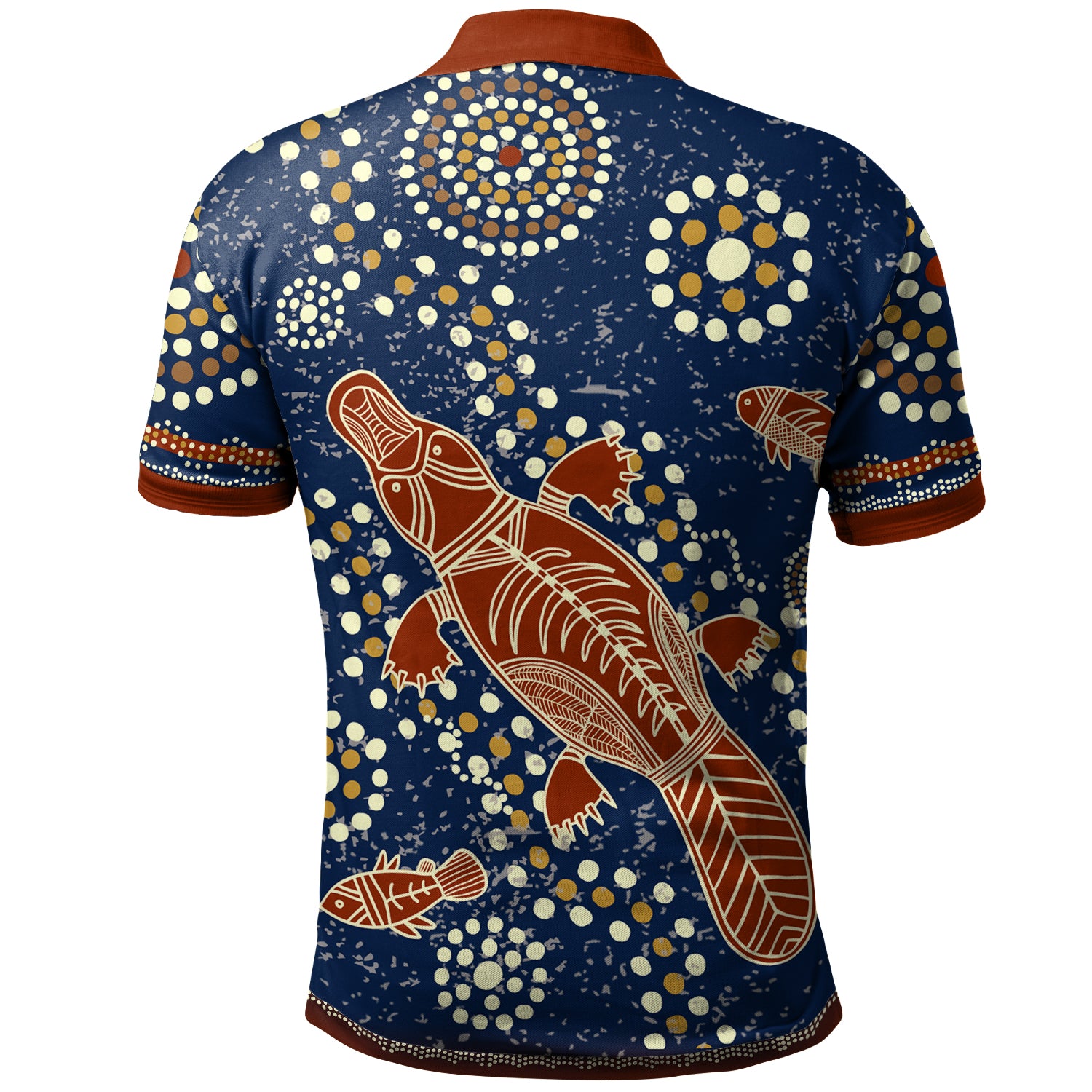australia-aboriginal-inspired-polo-shirt-platypus-and-fish-patterns-polo-shirt