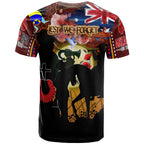 australia-anzac-day-aboriginal-inspired-brown-t-shirt-custom-the-aboriginal-inspired-and-torres-strait-islander-commemorative-t-shirt