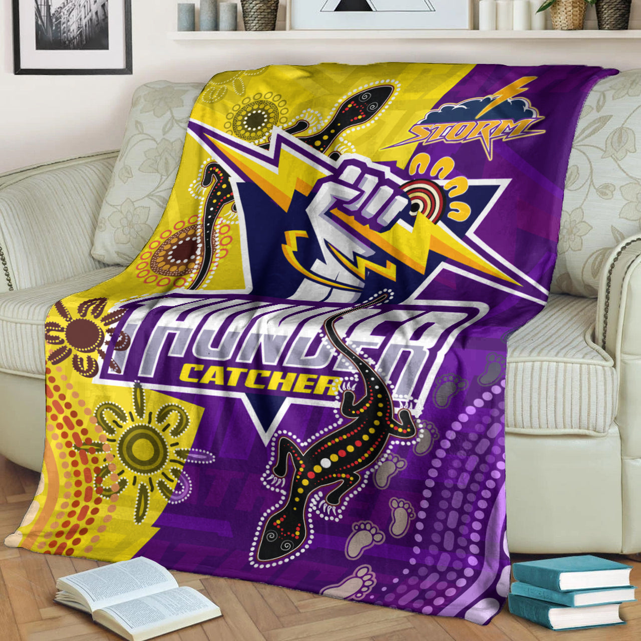 storm-aboriginal-rugby-custom-blanket-the-indigenous-storm-thunder-catcher