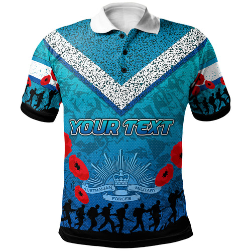australia-cronulla-anzac-custom-polo-shirt-blue-keeping-the-spirit-alive-polo-shirt