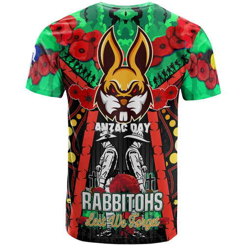 rabbitohs-rugby-aboriginal-anzac-day-custom-watercolour-t-shirt-remembrance-indigenous-rabbitohs-with-poppy-flower