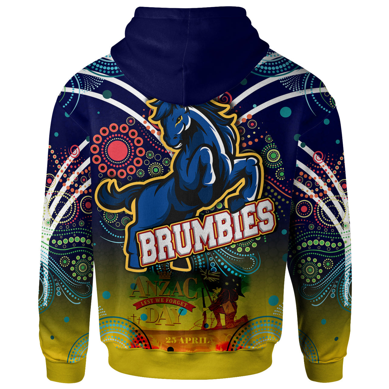 https-aussievibes-co-brumbies-rugby-hoodie-anzac-day-lest-we-forget-brumbies-aboriginal-pattern-with-horse-hoodie