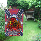 rooters-rugby-custom-flag-sydney-roosters-naidoc-week-celebrations-with-aboriginal-footprint-and-boomerang-flag
