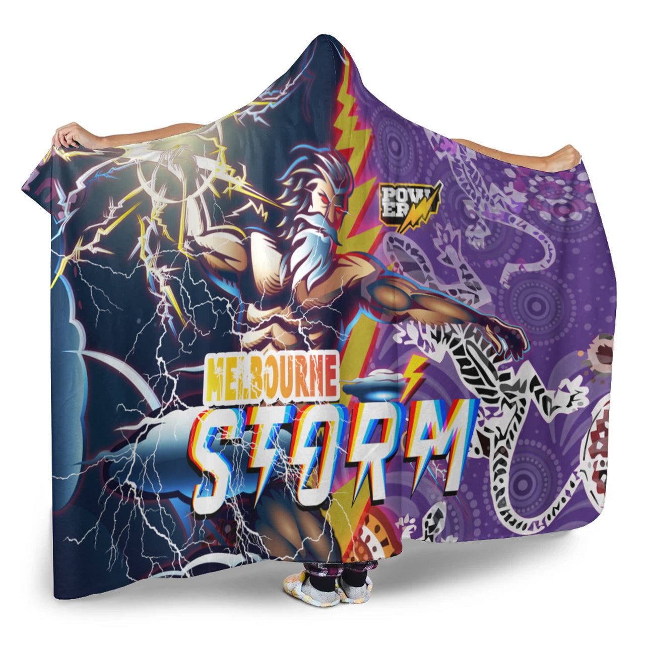 storm-aboriginal-rugby-hooded-blanket-super-storm-thunder-power