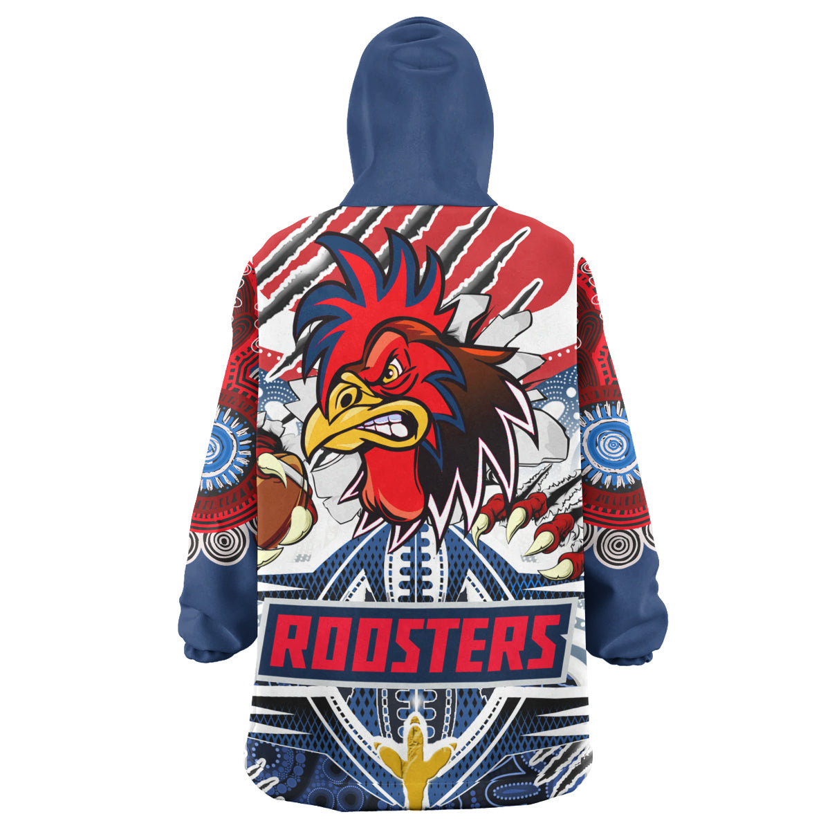 roosters-rugby-aboriginal-custom-snug-hoodie-super-indigenous-sydney-roosters-scratch-style-oodie-blanket